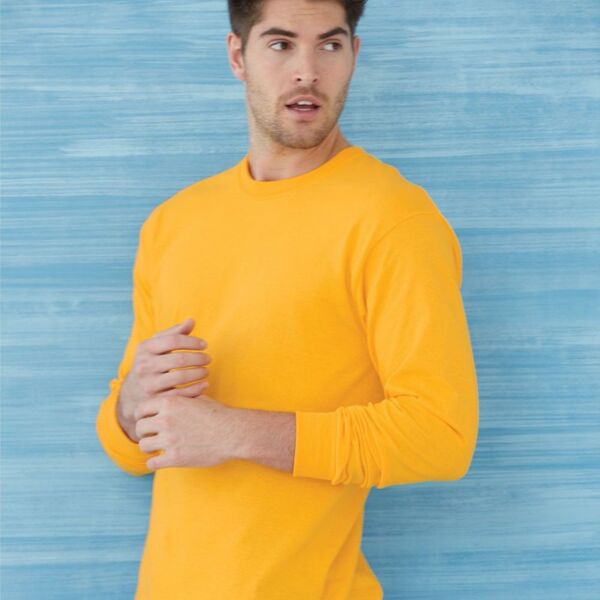 16x20 PRINT AREA Heavy Cotton™ Long Sleeve T-Shirt Thumbnail
